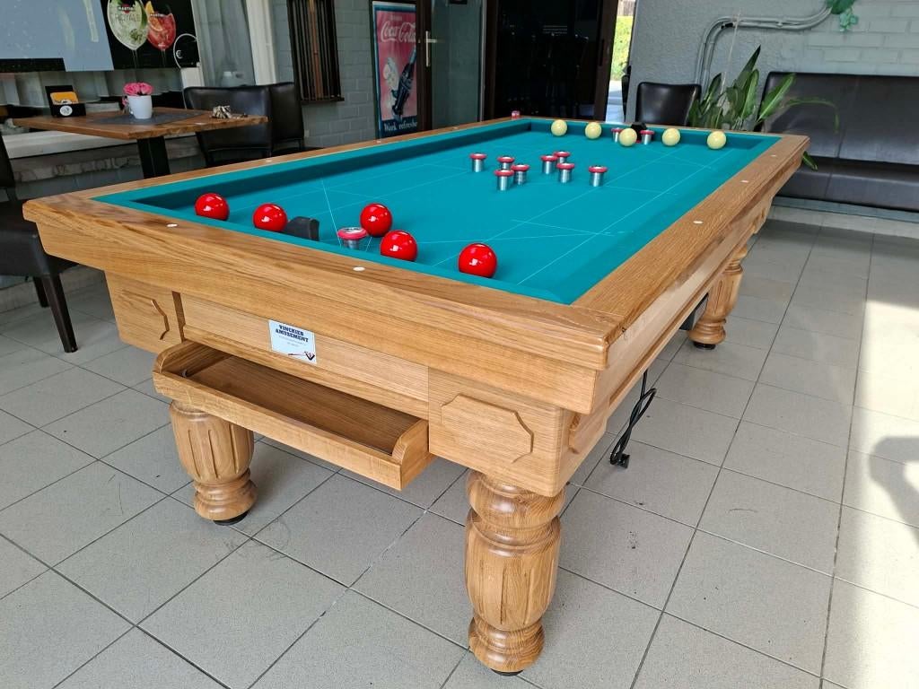 Allerlei tap-en poolbiljarts., Sport en Fitness, Biljarten en Poolen, Ophalen, Zo goed als nieuw, Biljarttafel