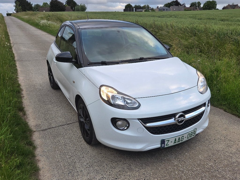 Opel adam/airco/serviceboek, Voorwielaandrijving, Zwart, 4 cilinders, Wit