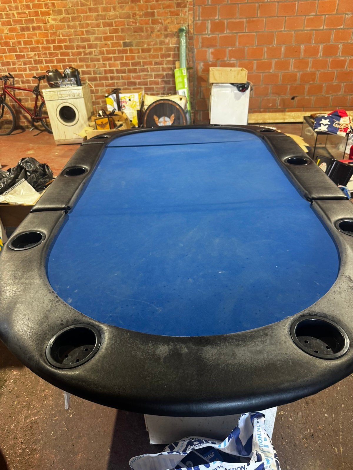 Pokertafel top, Ophalen, Zo goed als nieuw