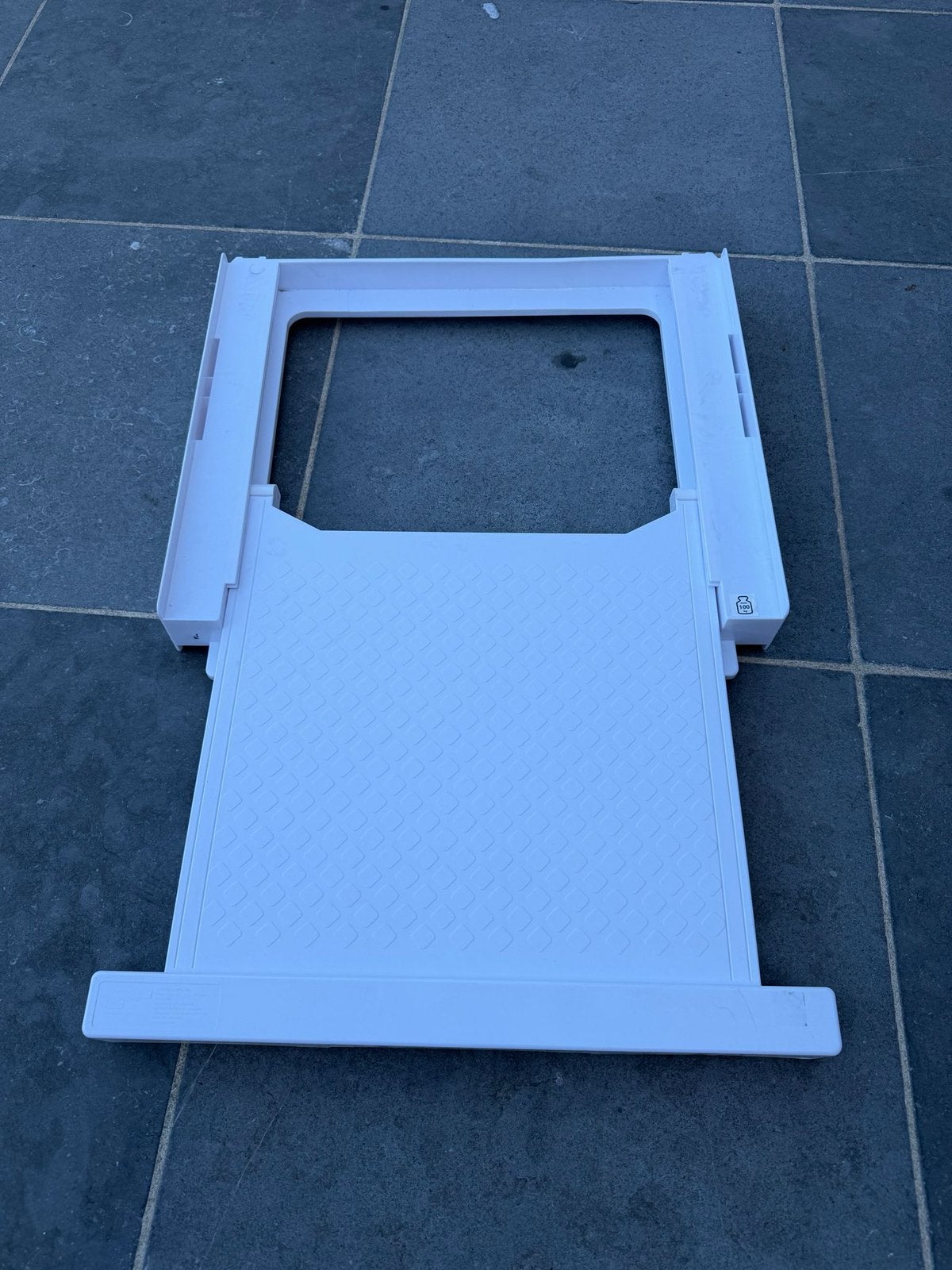 Uittrekbare schuif (wasmachine), Ophalen, Zo goed als nieuw