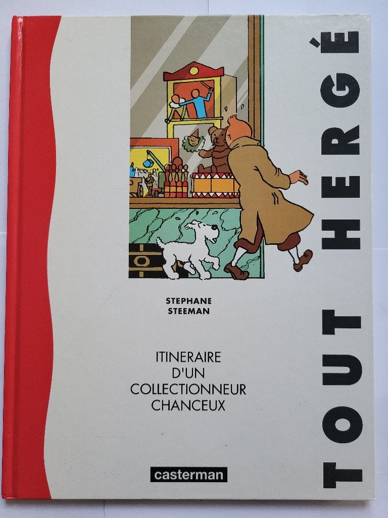 Allemaal Hergé Stéphane Steeman met toewijding 1991, Boeken, Stripverhalen, Zo goed als nieuw, Ophalen of Verzenden