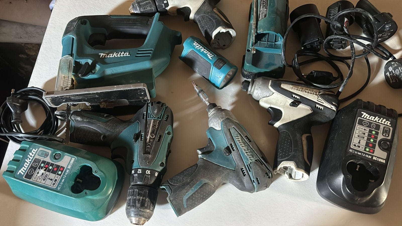Lot makita, Doe-het-zelf en Bouw, Gereedschap | Boormachines, Zo goed als nieuw, Overige typen, Ophalen of Verzenden