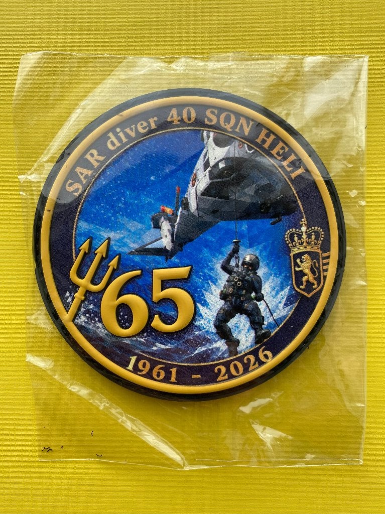 40e Escadron / SAR Diver 65 ans, Enlèvement ou Envoi, Armée de l'air, Emblème ou Badge