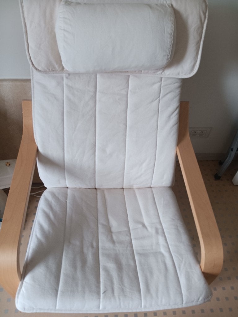 zetel beige, Ophalen, Hout, Minder dan 50 cm, Minder dan 75 cm