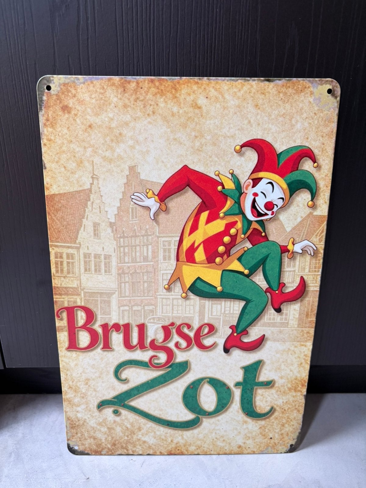 Reclamebord Brugse Zot, Ophalen of Verzenden, Nieuw, Reclamebord