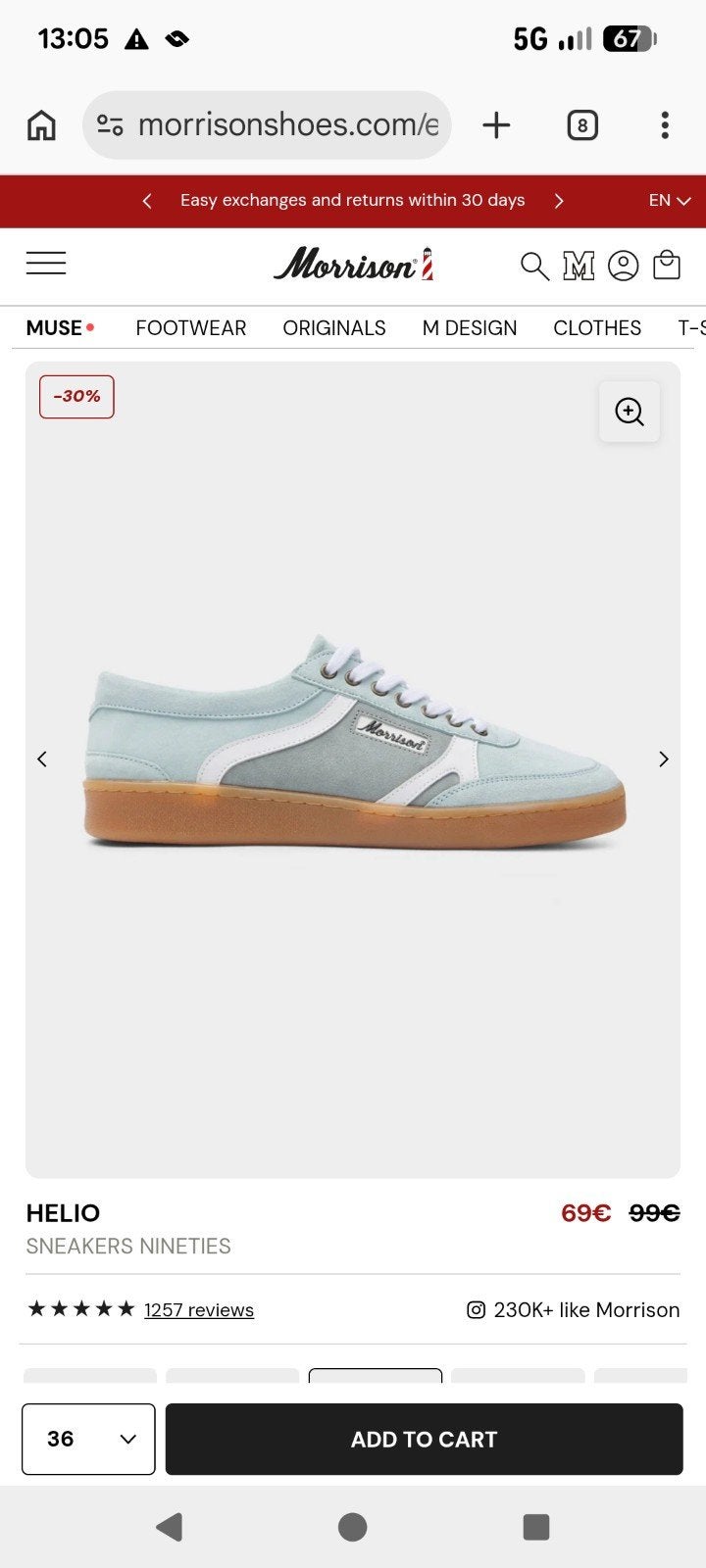 Morisson shoe, Kleding | Heren, Schoenen, Ophalen of Verzenden
