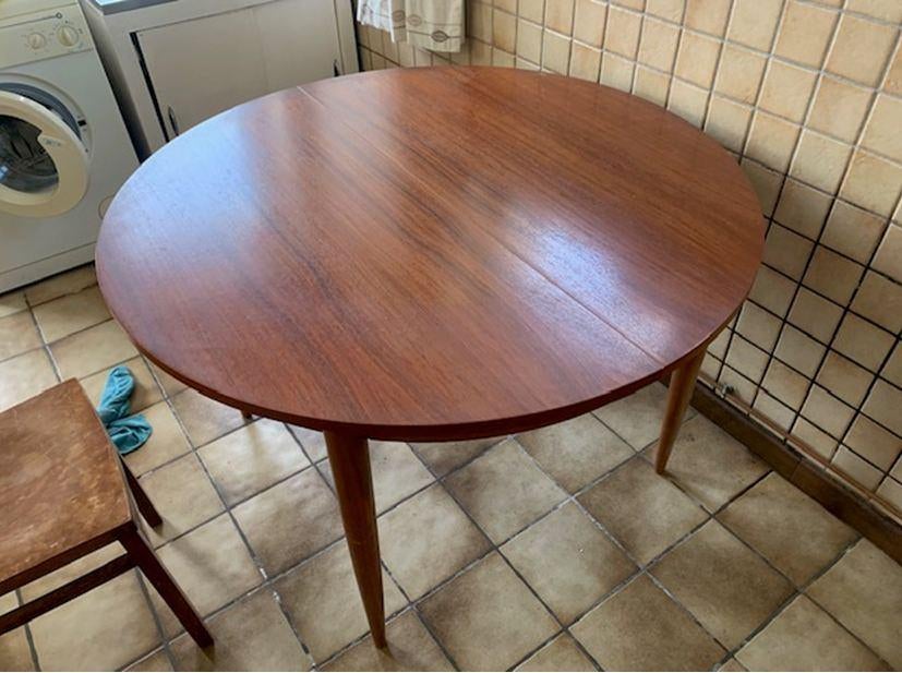 table avec 6 chaises, Enlèvement, Utilisé, Cinq personnes ou plus, Rond