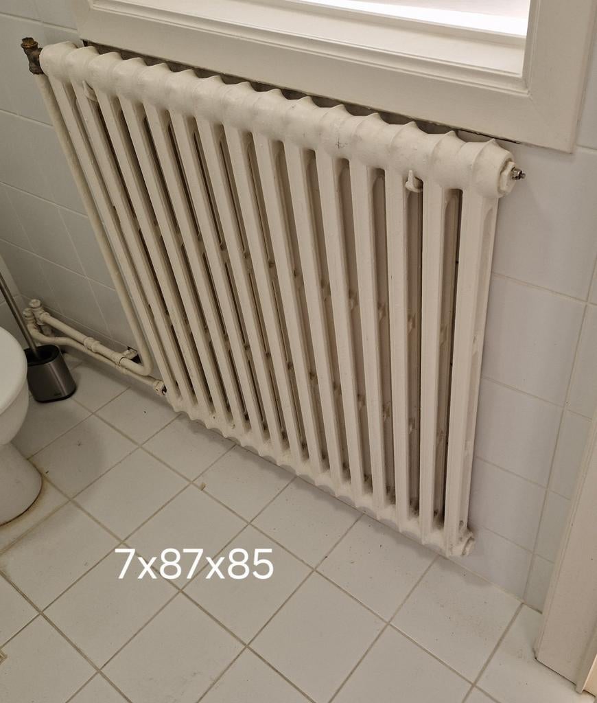 Radiateurs en fonte, Enlèvement
