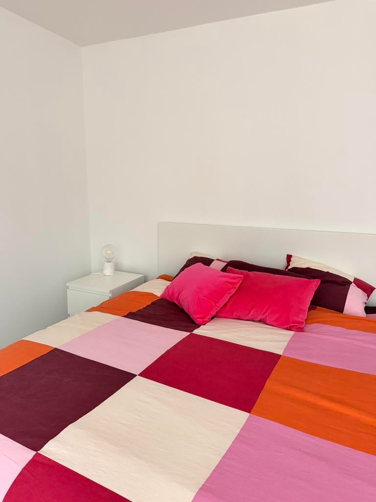 IKEA MALM slaapkamer set wit 180x200 – uitstekende staat, Ophalen, Wit, Tweepersoons, 180 cm