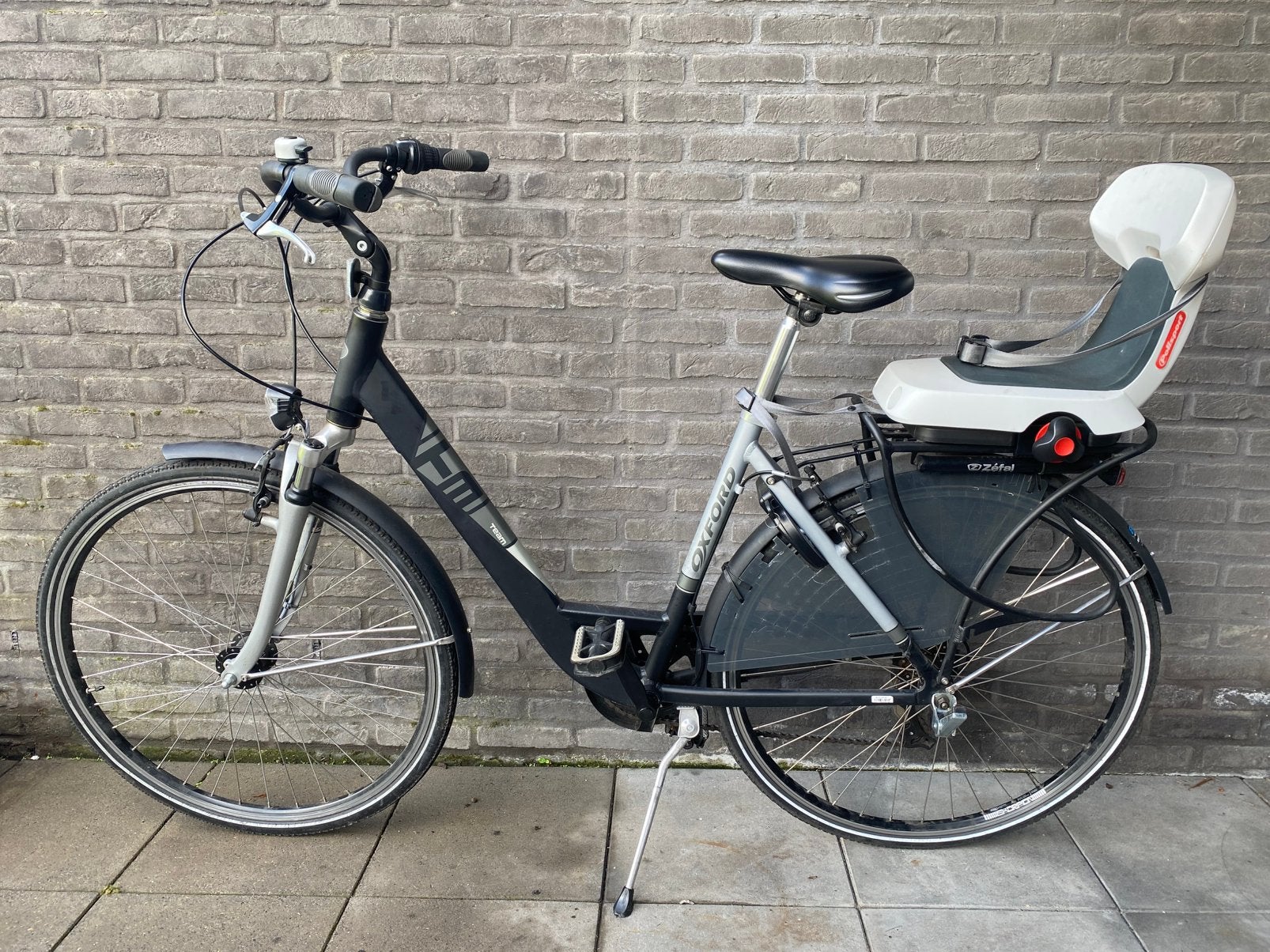 Damesfiets Oxford 28 inch zogoed als nieuw met kinderzitje, Fietsen en Brommers, Ophalen of Verzenden, Zo goed als nieuw, Versnellingen