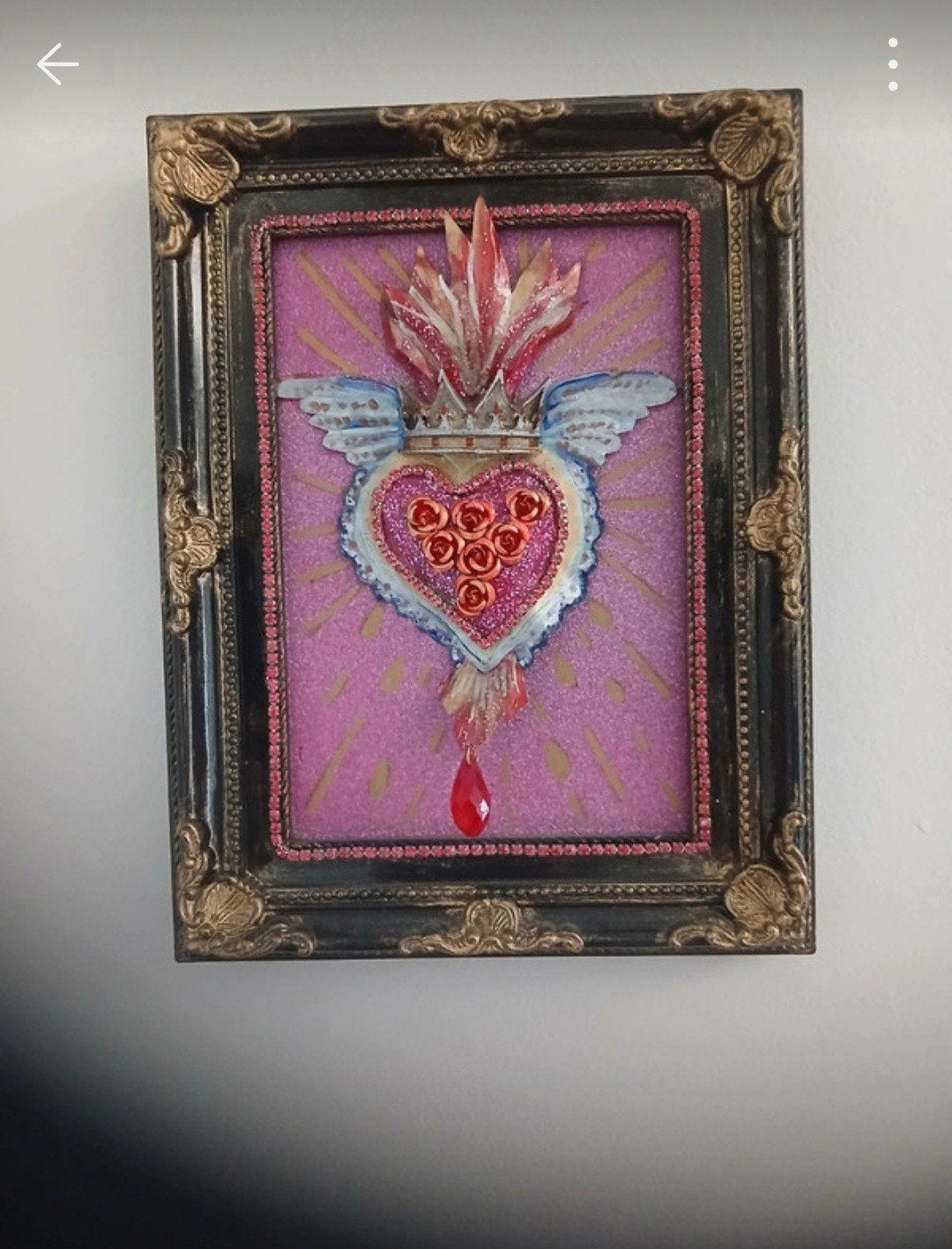 cadre ex voto, Antiquités & Art, Enlèvement ou Envoi