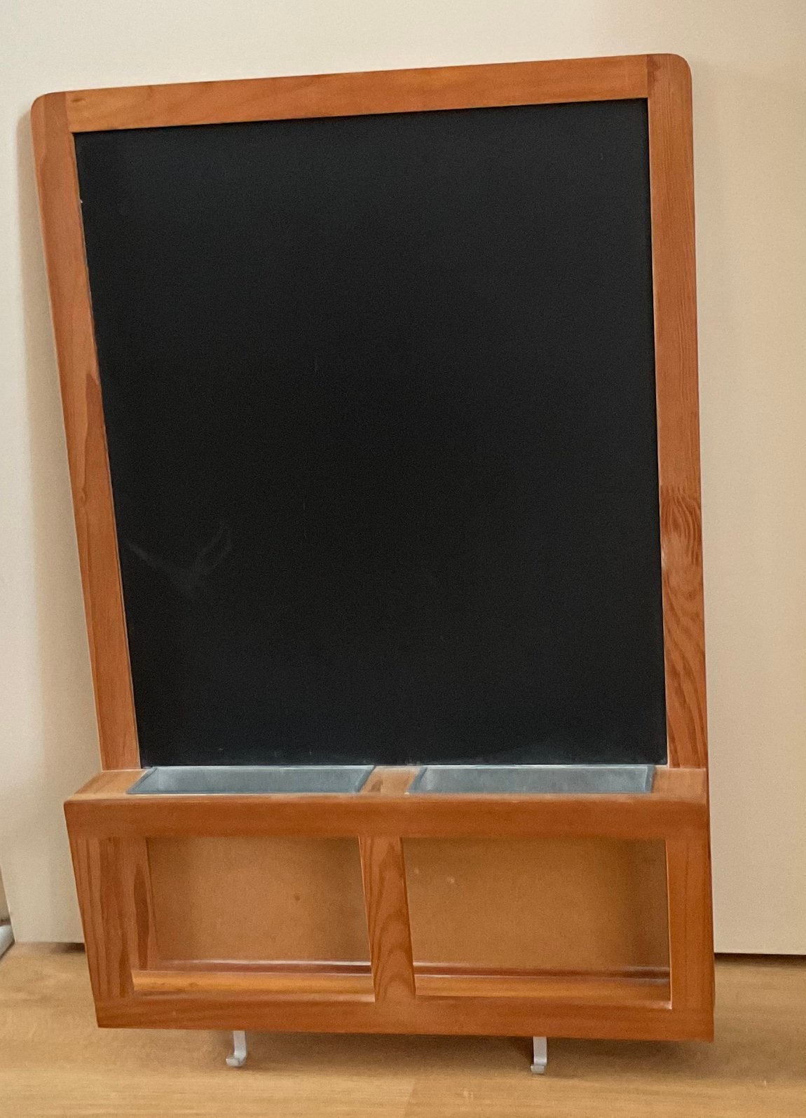 Zwart krijtbord, magnetisch, Huis en Inrichting, Woonaccessoires | Memoborden, Ophalen, Zo goed als nieuw, Krijtbord