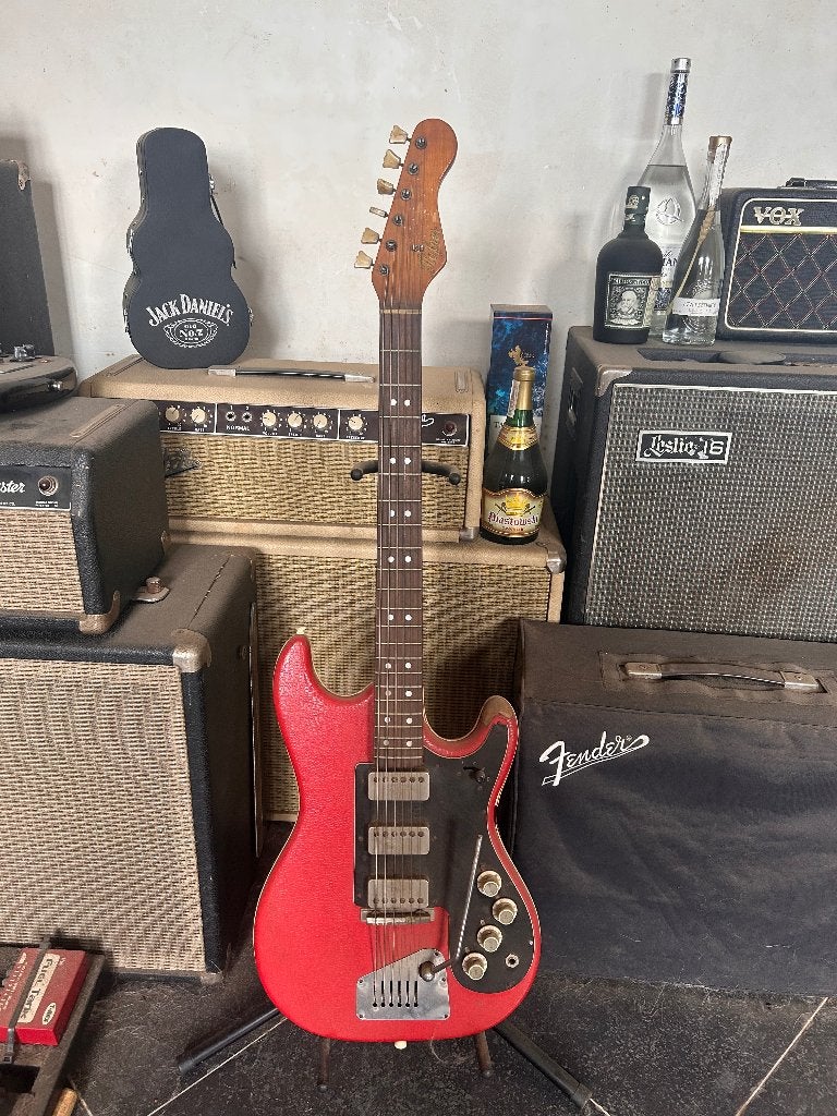 Hofner 173 1968, Muziek en Instrumenten, Snaarinstrumenten | Gitaren | Elektrisch, Gebruikt, Solid body, Overige merken, Ophalen