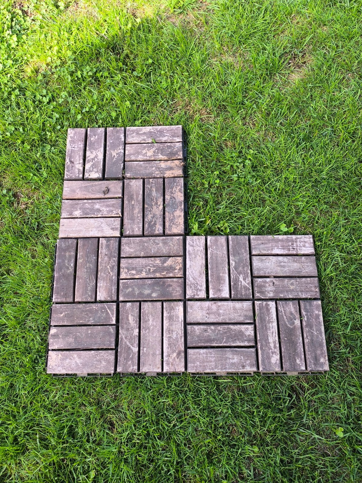 dalles de terrasse, Jardin & Terrasse, Enlèvement, Bois