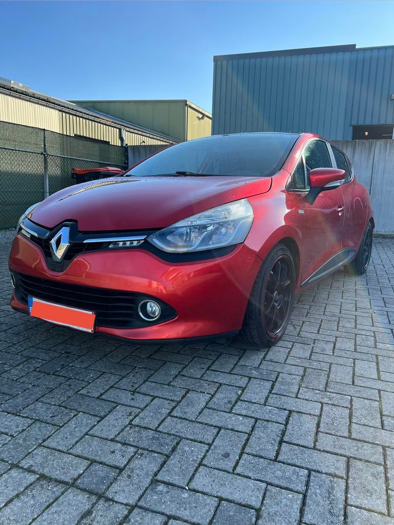 Renault clio uitstekend staat!, Autos, Rouge, Achat, Euro 6, Boîte manuelle