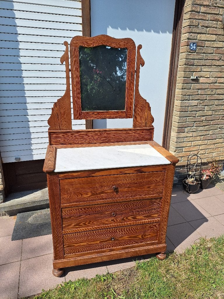 dressoir met spiegel, Enlèvement, Utilisé, Avec tiroir(s)