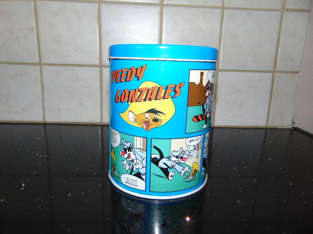 Blik Speedy Gonzales, Verzamelen, Ophalen of Verzenden, Huis en Inrichting