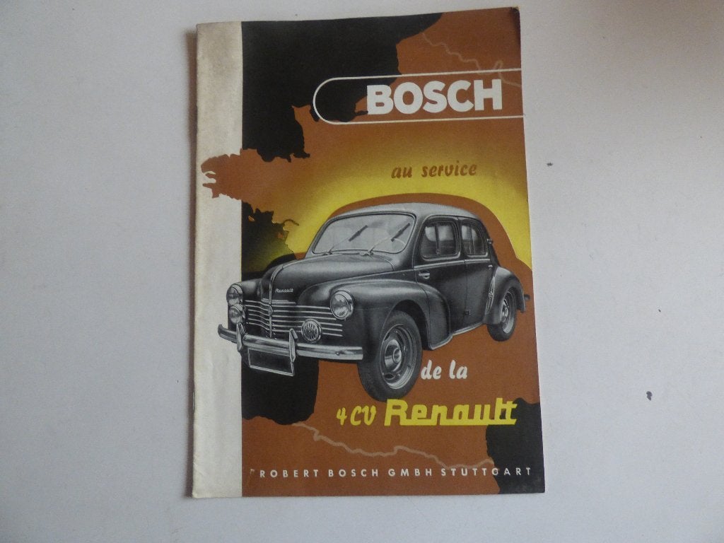 BOSCH ONDERDELENLIJST VOOR RENAULT 4CV, Ophalen of Verzenden