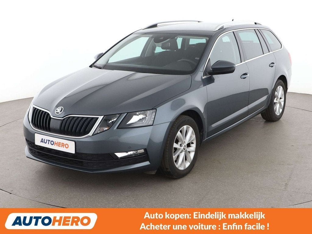 Skoda Octavia 1.6 TDI Ambition (bj 2019), Auto's, Voorwielaandrijving, Stof, Gebruikt, 116 pk