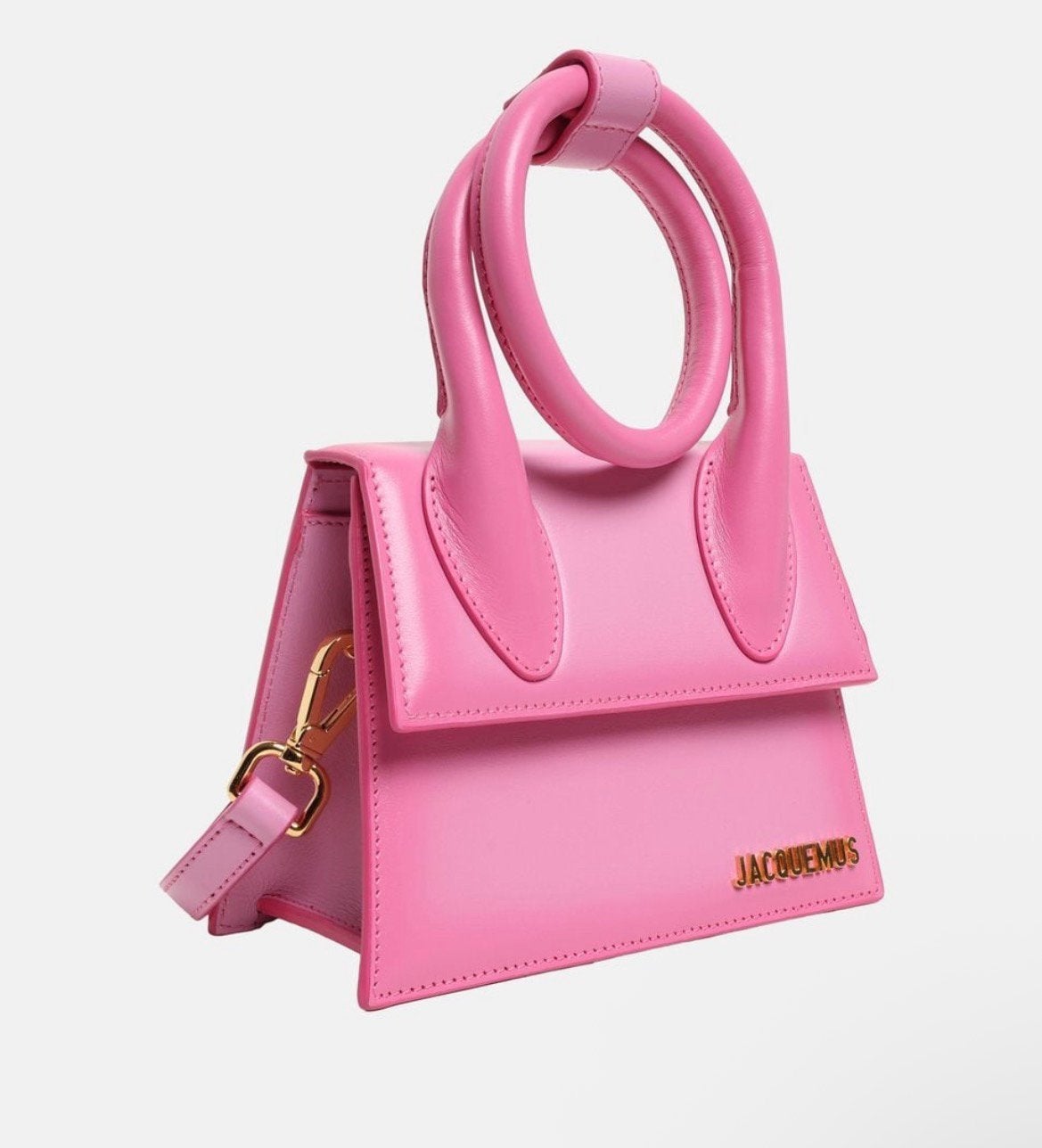 Sac a main jacquemus, Enlèvement ou Envoi, Comme neuf, Rose, Sac à main