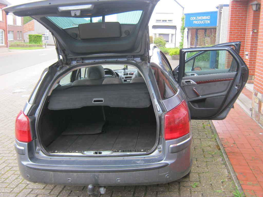 Cache arrière pour Peugeot 407 break (2006), Gebruikt, Achterklep, Ophalen of Verzenden, Achter