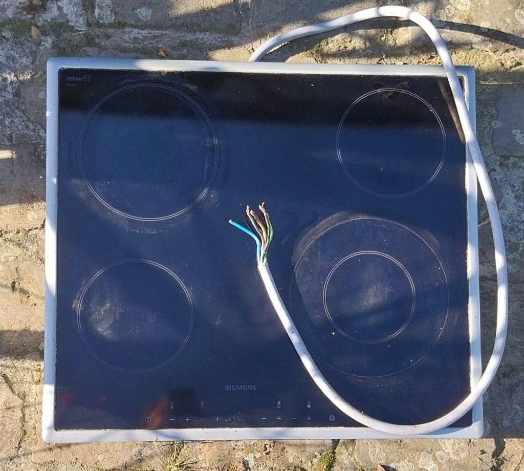 Kookplaat, Elektronische apparatuur, Ophalen, Gebruikt, Elektrisch