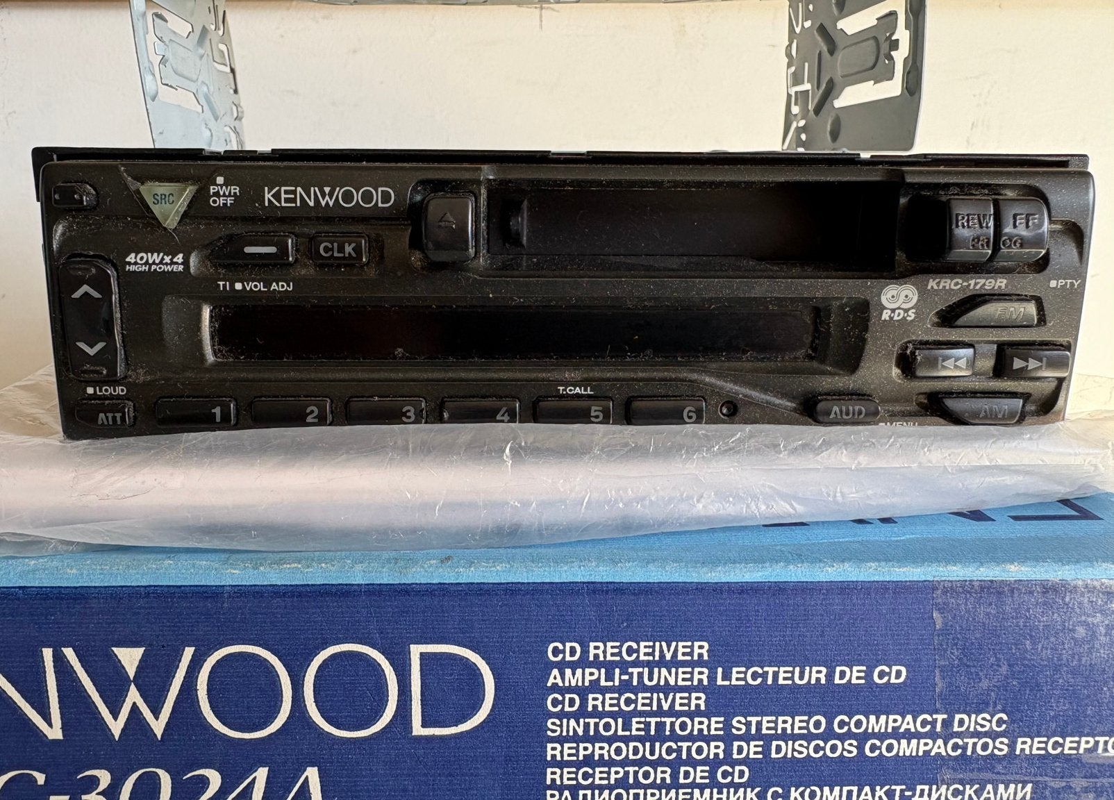 Autoradio met cassettedeck, Autos : Divers, Enlèvement, Comme neuf