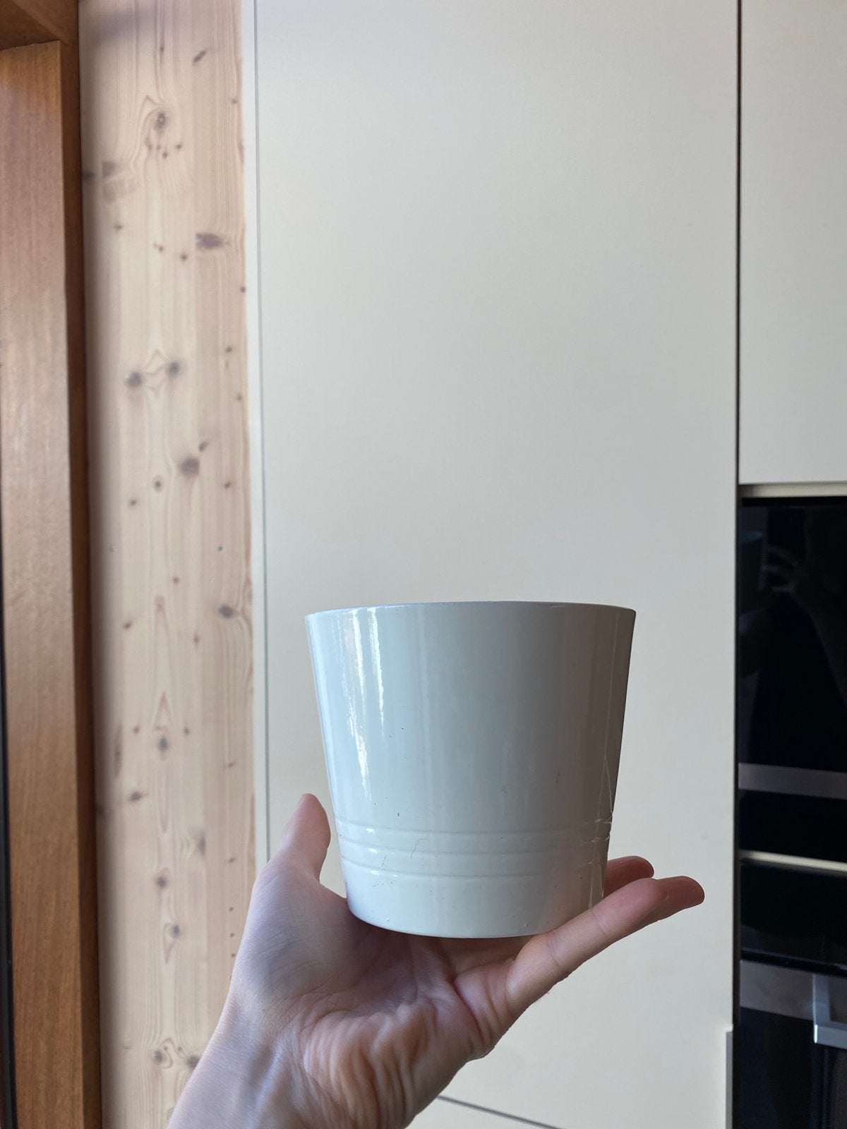 Ikea bloempot binnen, Tuin en Terras, Bloempotten, Ophalen, Zo goed als nieuw, Binnen