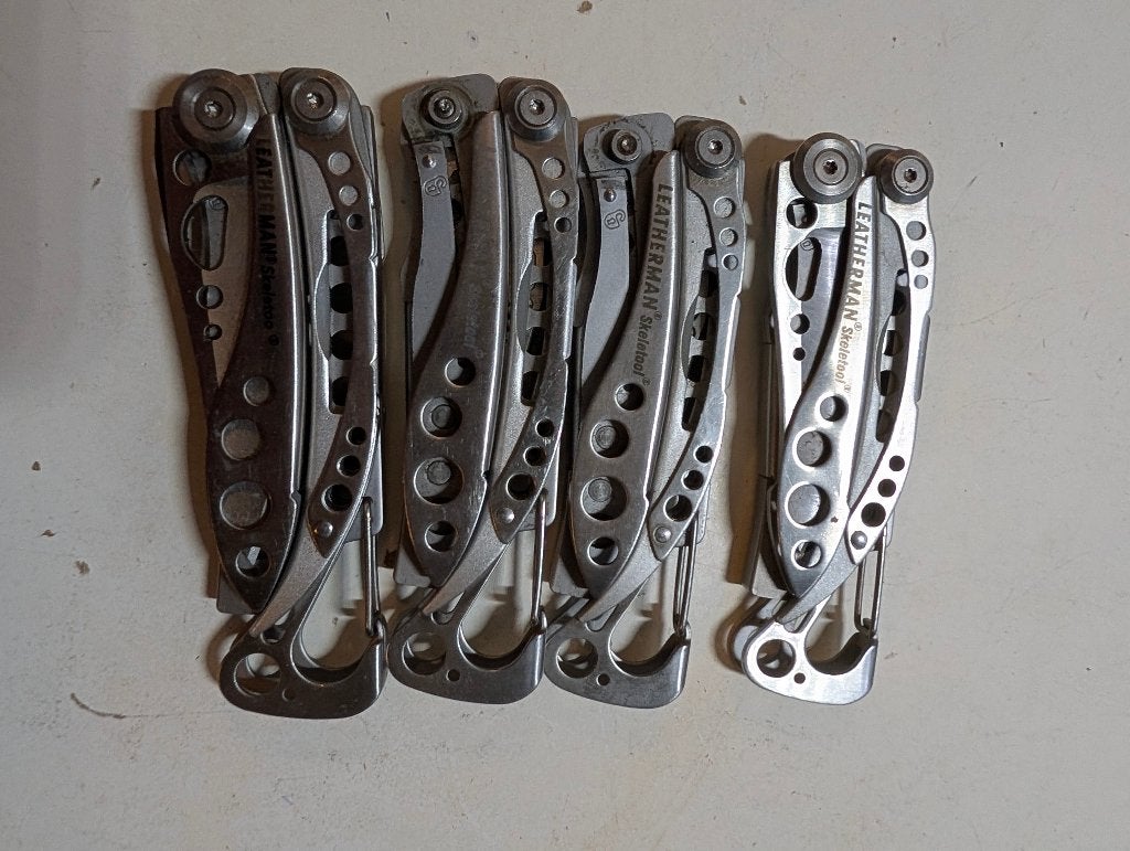 Leatherman Skeletool 25 euros l'unité, Enlèvement ou Envoi, Utilisé