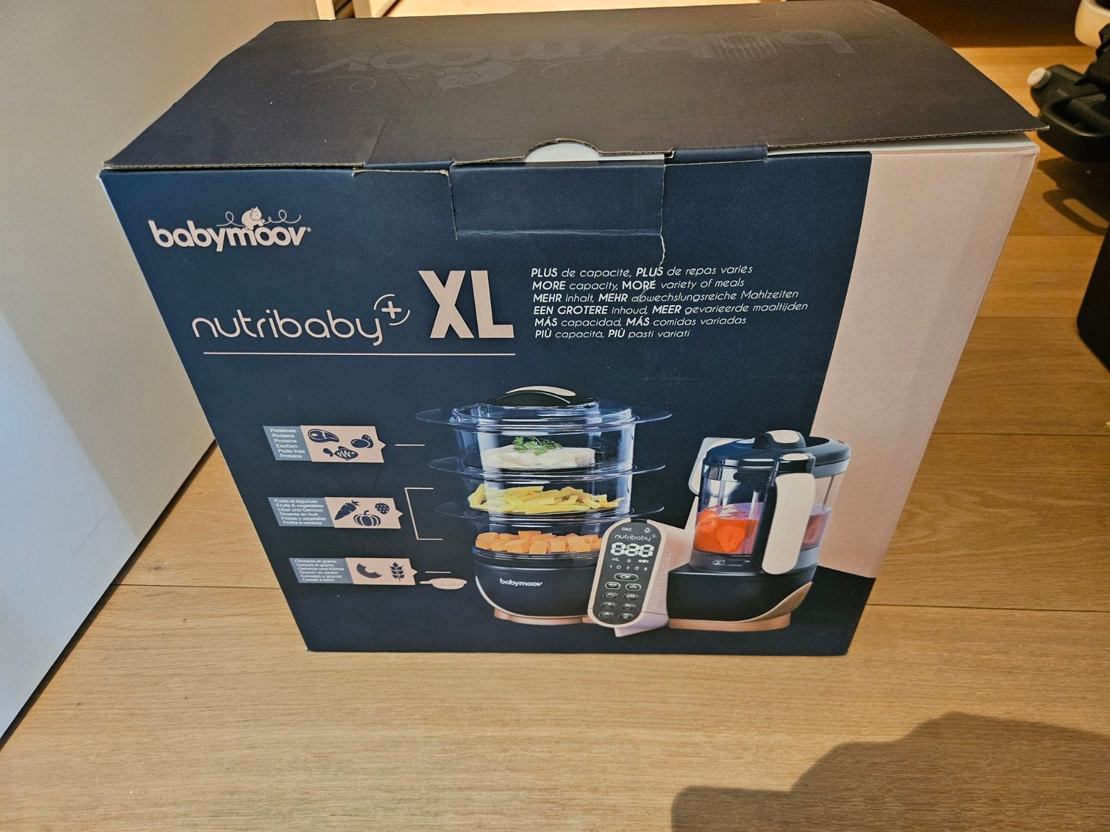 Babymoov nutribaby xl, Ophalen