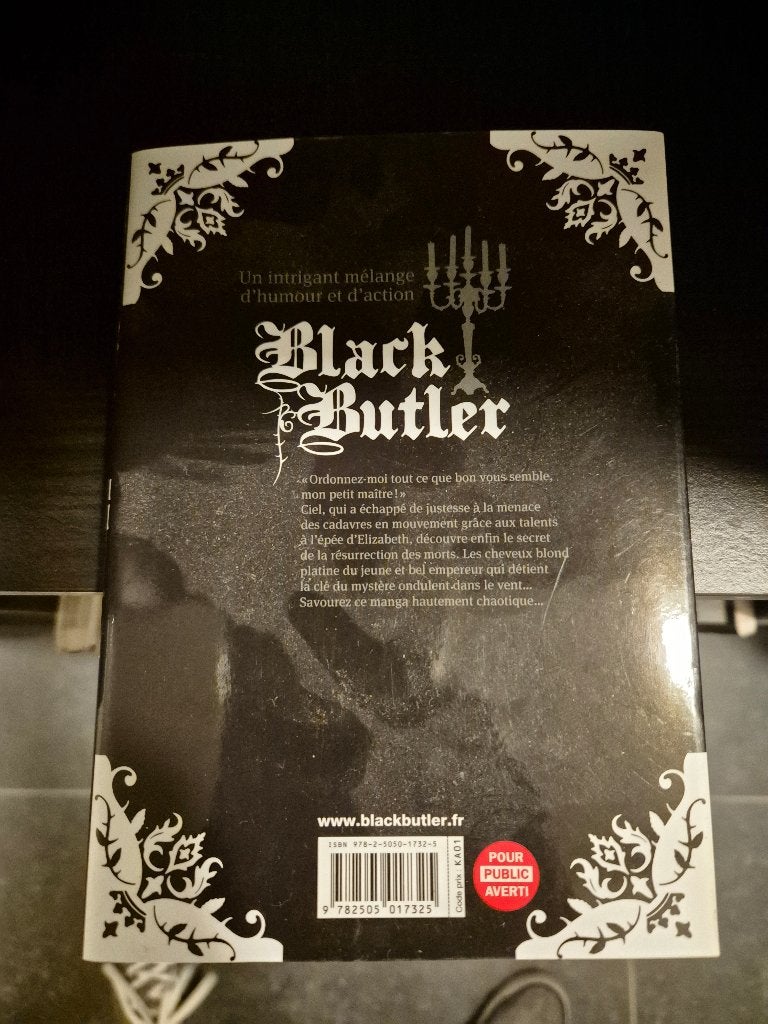 13 Livres mangas Black Butler, Série complète ou Série, Enlèvement, Comme neuf, Yana Tubusu
