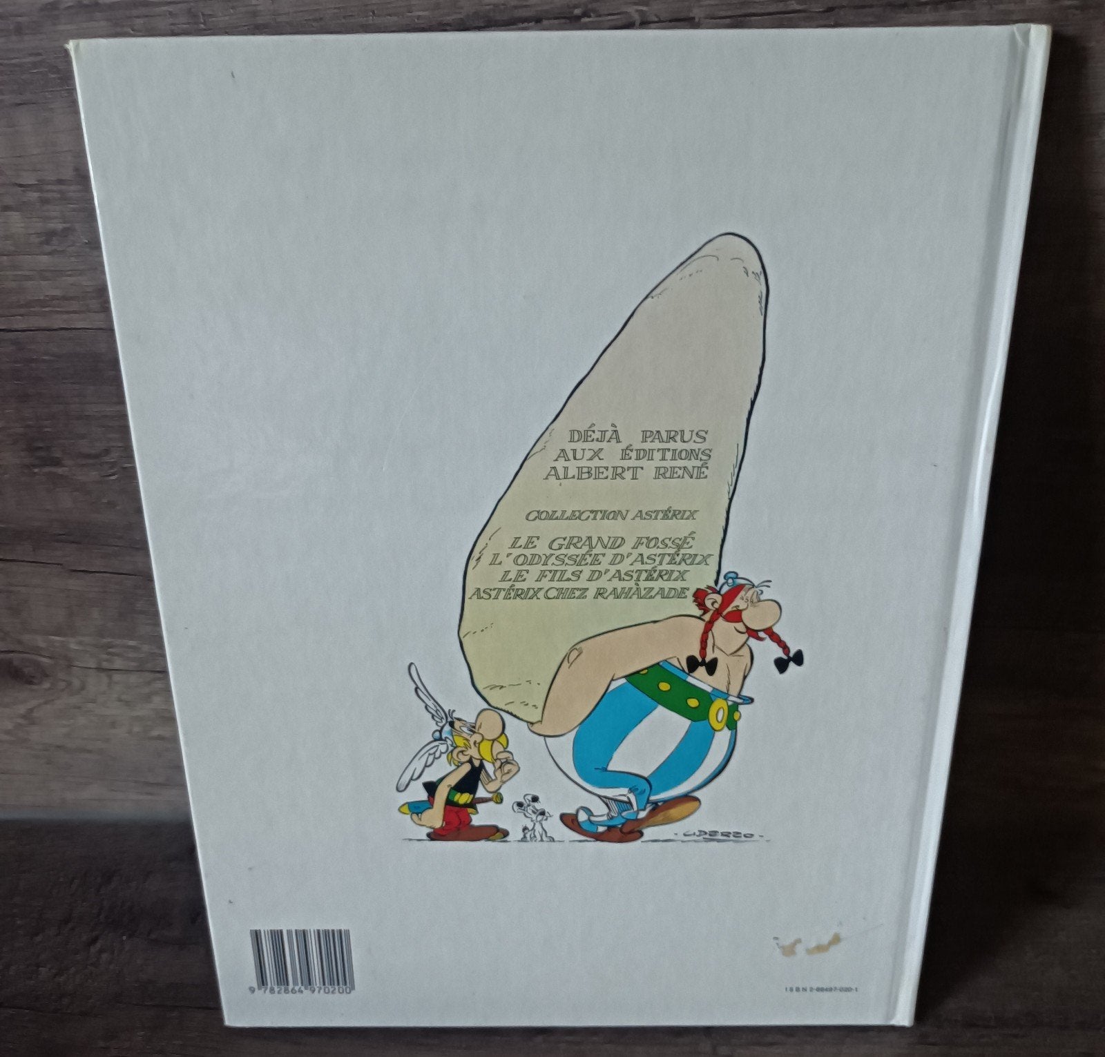 Bd Astérix chez Rahzade, Enlèvement ou Envoi