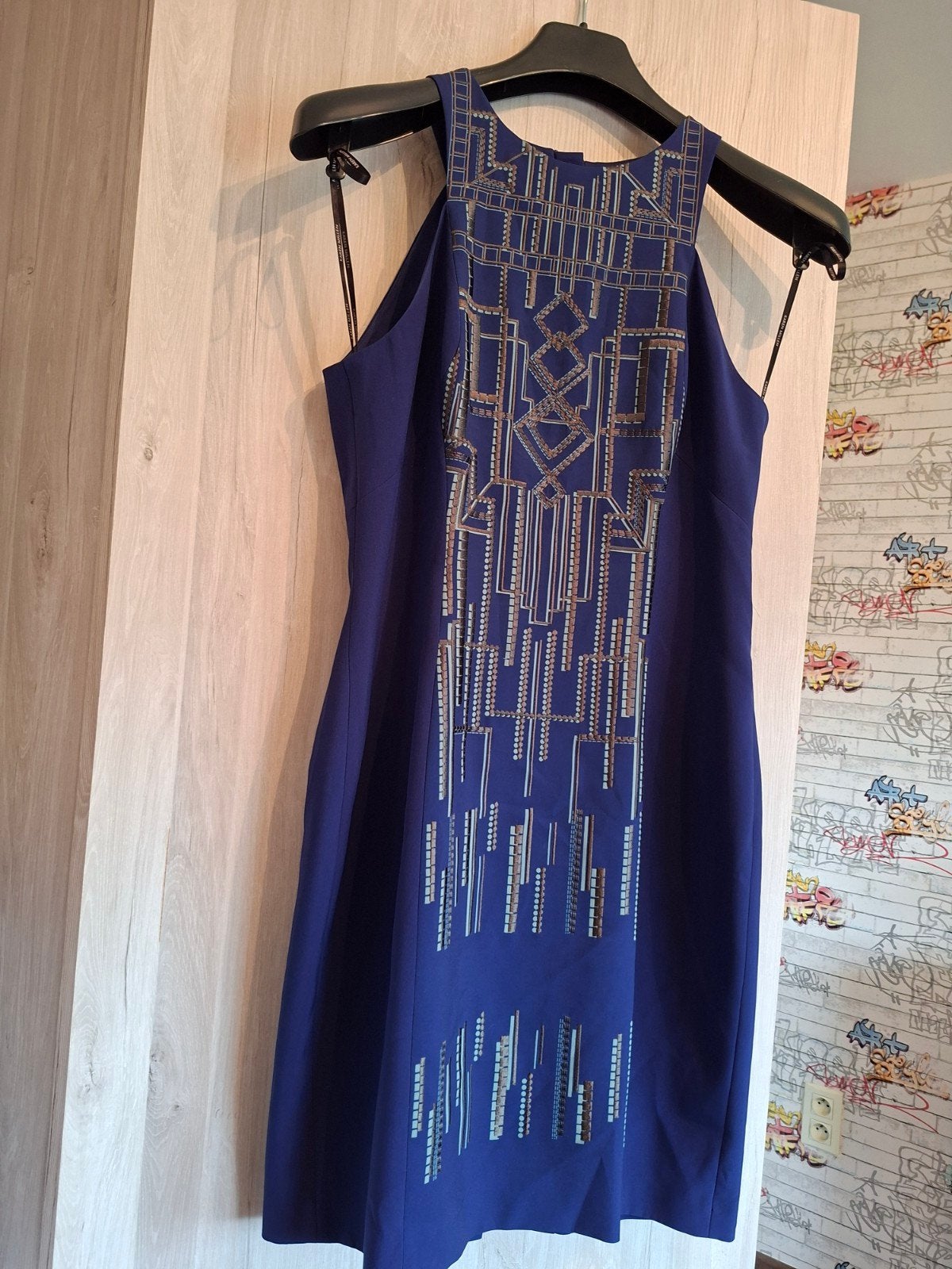 Koningsblauwe Karen Millen Jurk - Maat 42, Kleding | Dames, Ophalen of Verzenden, Maat 42/44 (L)