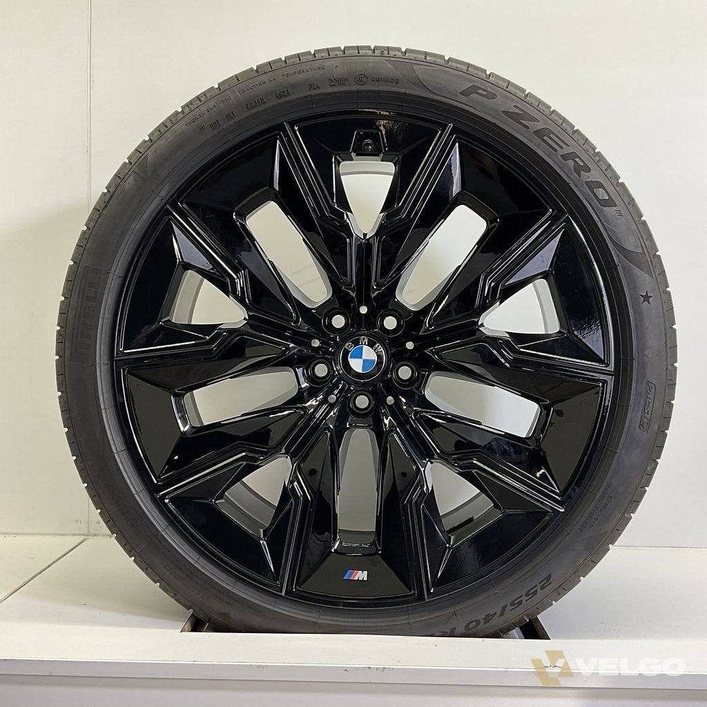 BMW 7 SERIE G70 I7 X3 G45 BREEDSET VELGEN + ZOMERBANDEN 21 I, Pneus et Jantes, 255 mm, Véhicule de tourisme, Pneus été