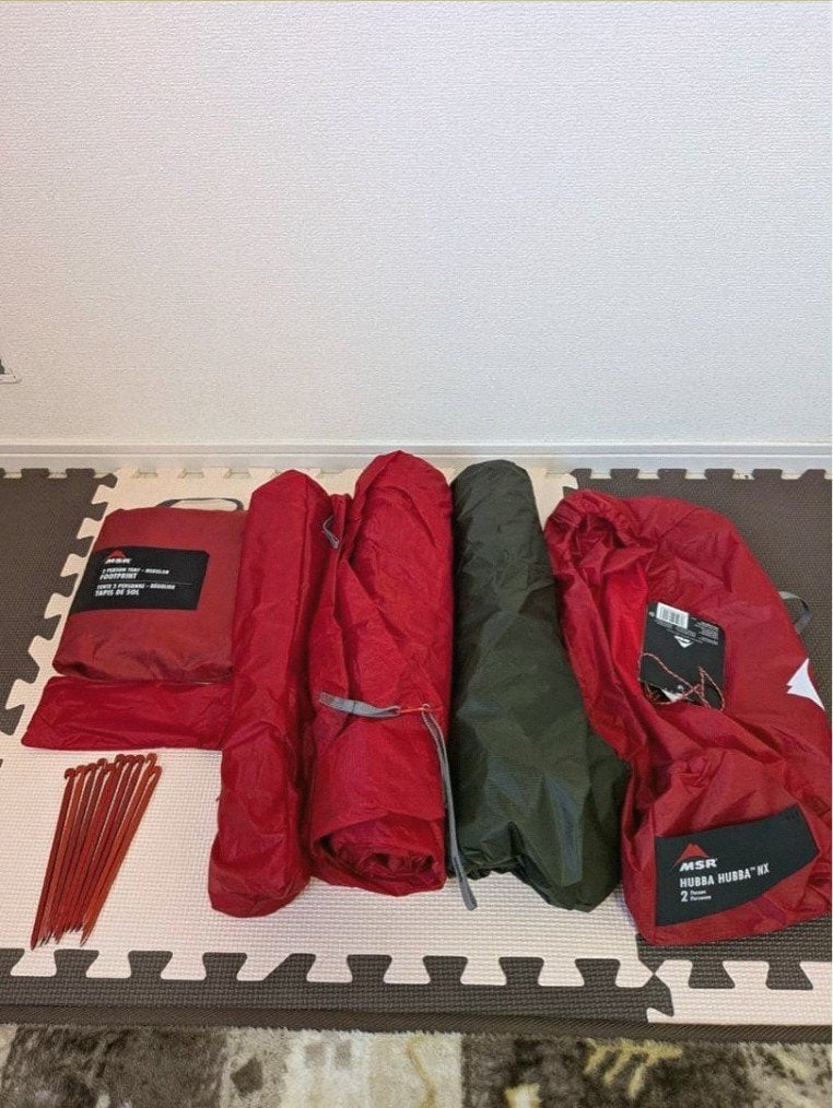 MSR Hubba Hubba 2 NX, Caravans en Kamperen, Ophalen of Verzenden, Nieuw, Tot en met 2