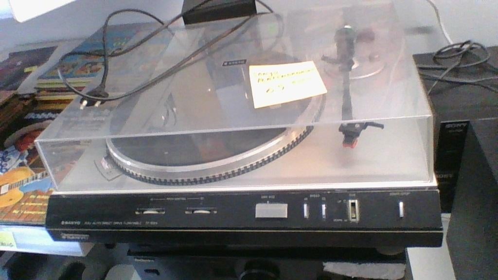Sanyo platendraaier, Ophalen, Zo goed als nieuw