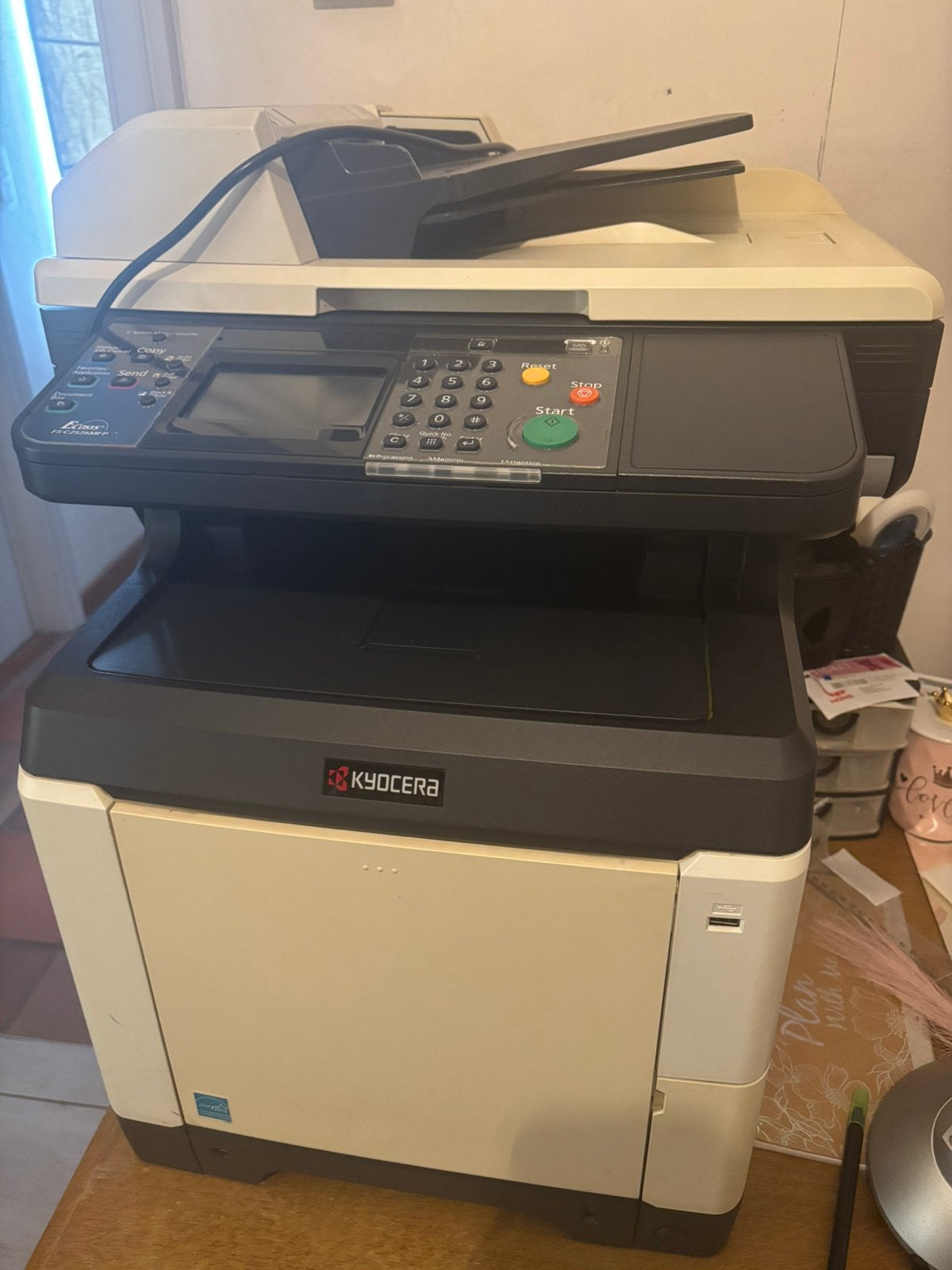 Kyocera FS‑C2526MFP., Wi-Fi intégré, Enlèvement, Impression couleur, Imprimante laser