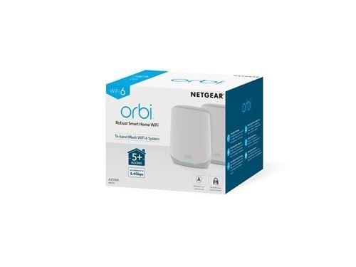 Netgear Orbi WiFi 6 AX5400 Tri Band 5.4 Gbit/s, Informatique & Logiciels, Amplificateurs wifi, Enlèvement ou Envoi, Comme neuf