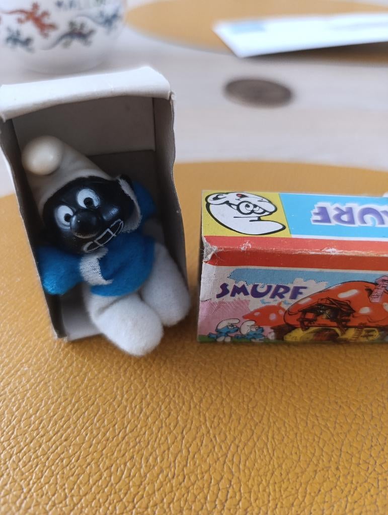 Les schtroumpfs, Verzamelen, Smurfen, Ophalen