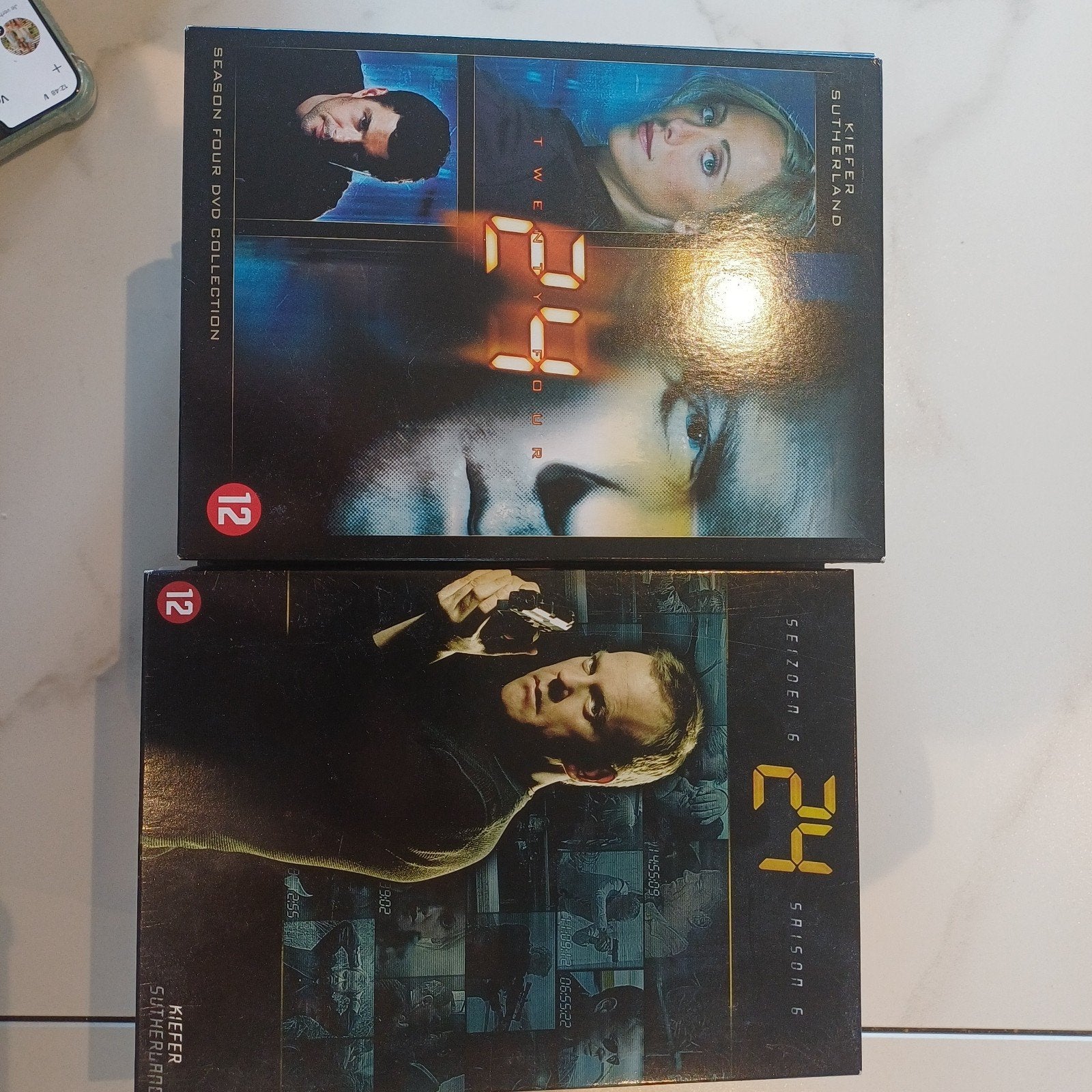 8 seizoenen serie 24 DVD, Cd's en Dvd's, Ophalen, Engels, Nederlands, Actie