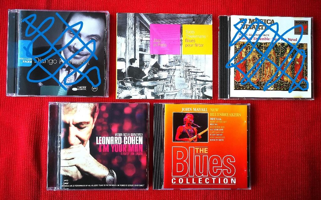 Boeiende CD’s aan € 1,50 per stuk., Cd's en Dvd's, Cd's | Jazz en Blues, Ophalen of Verzenden, Zo goed als nieuw, Jazz en Blues