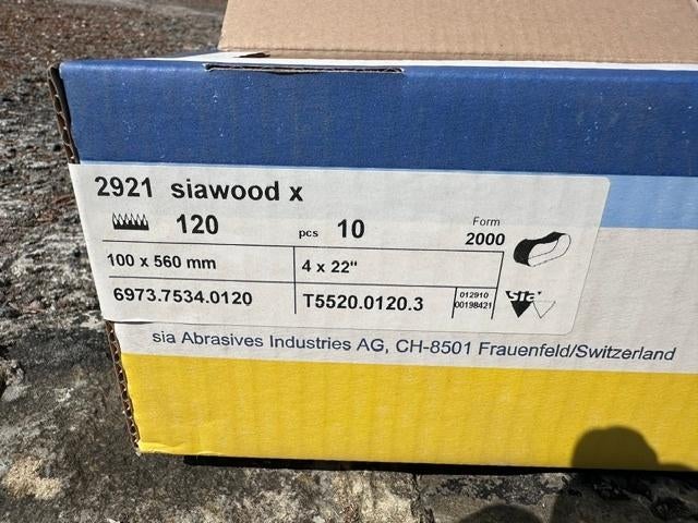 papier a poncer, Enlèvement, Neuf, 1200 watts ou plus, Ponceuse à bande