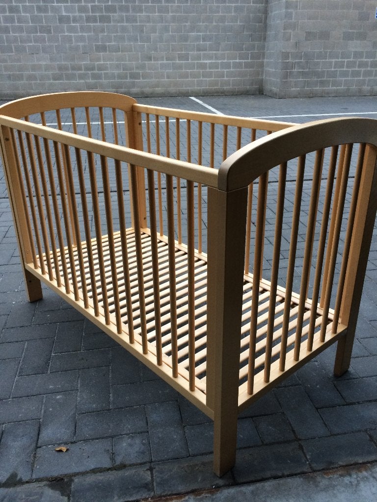 Kinderbed, Ophalen, Gebruikt
