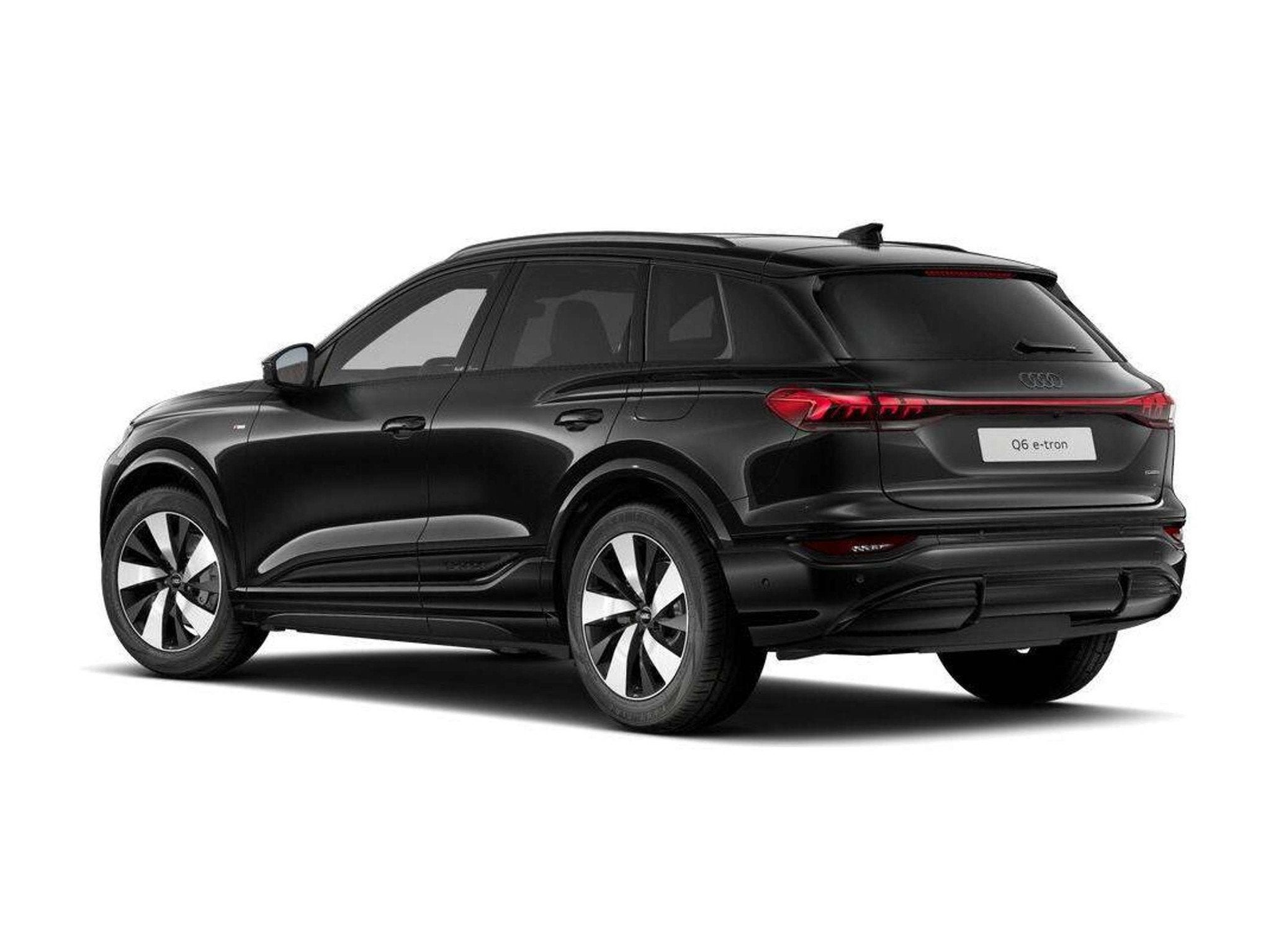 Audi Q6 e-tron Q6 e-Tron 100 kWh Quattro S line l Pano l HUD, Auto's, Audi, Automaat, Adaptive Cruise Control, Gebruikt, Zwart
