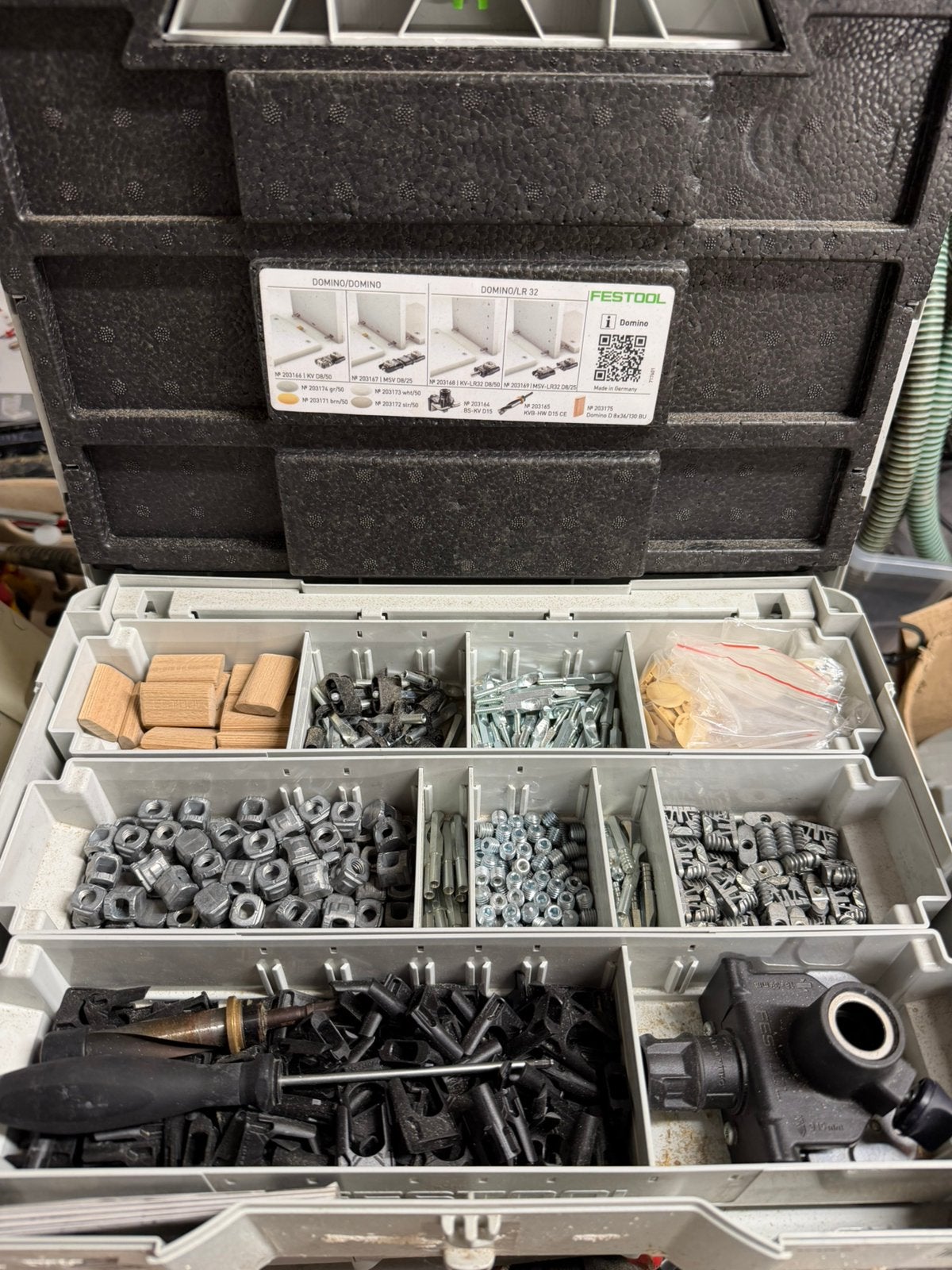 Festool KV-SYS D8 DOMINO verbindingsassortiment, Ophalen, Zo goed als nieuw