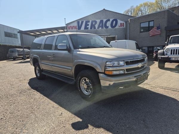 Chevrolet SUBURBAN big block Lichte vracht - 5 zit - LPI, Auto's, Chevrolet, Automaat, Suburban, Lederen bekleding, Beige