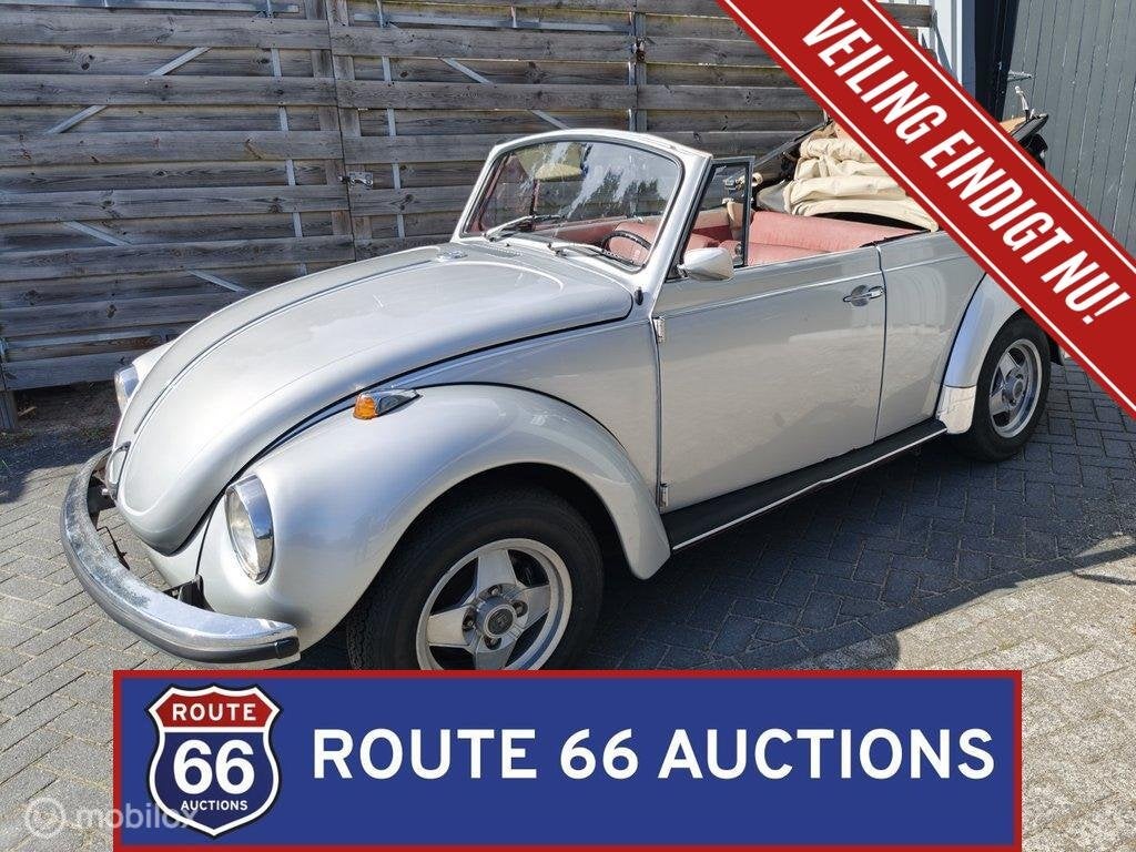 Volkswagen Beetle Cabriolet | 1972 | Route 66 Auctions, Autos, Achat, Entreprise, Autre carrosserie, Essence