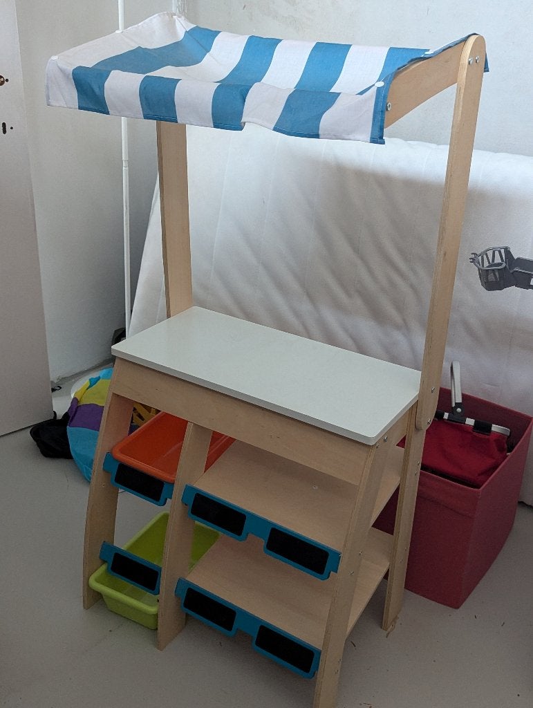 Houten winkeltje Little Dutch, Enlèvement, Utilisé, Bois, Jouer à la cuisine