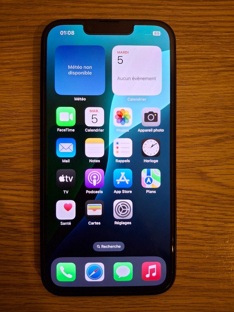 Iphone 13 128GB couleur Midnight, 128 GB, IPhone 13, Comme neuf, Enlèvement