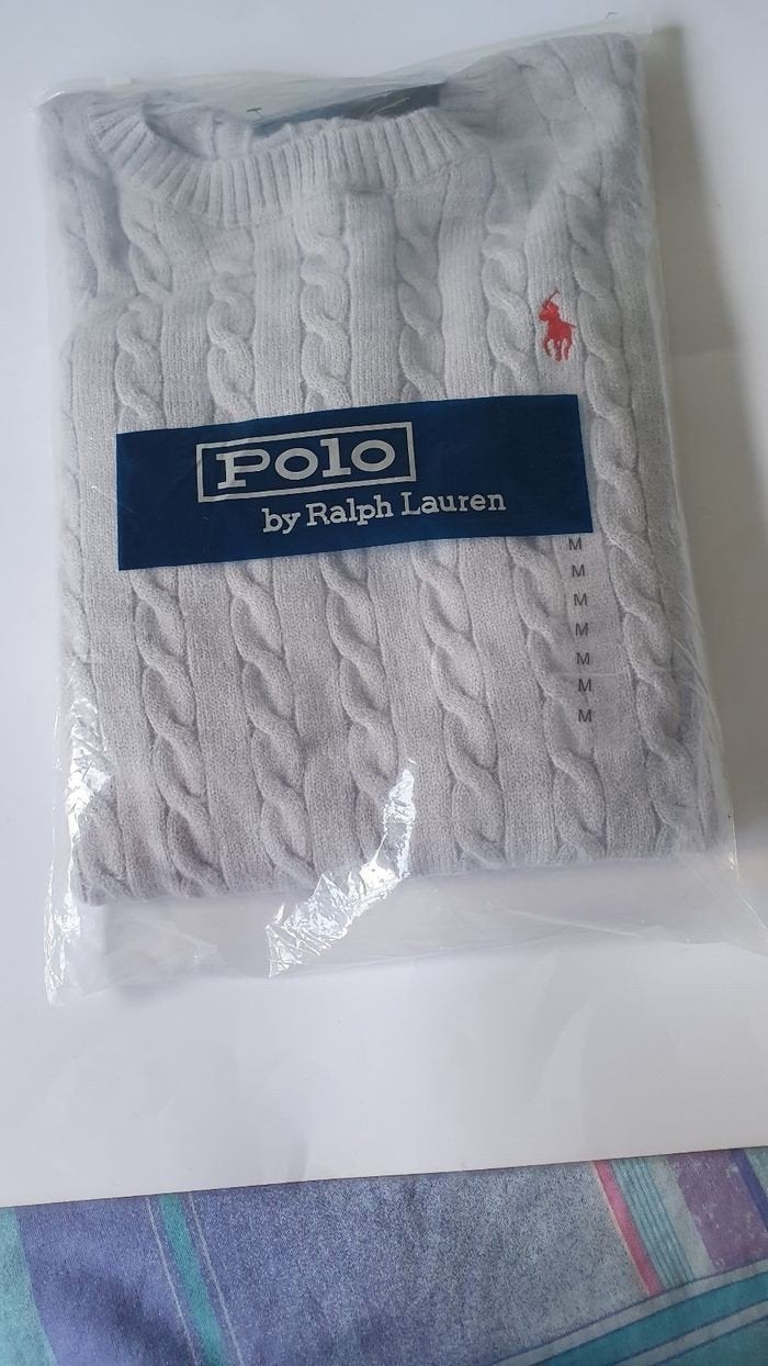 Pull Ralph Lauren, Neuf, Gris, Enlèvement ou Envoi, Polo Ralph Lauren